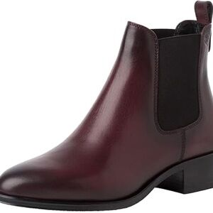 Elegant Burgundy Chelsea Boots
